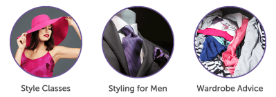 Services: style classes, styling for me, wardobe advice
